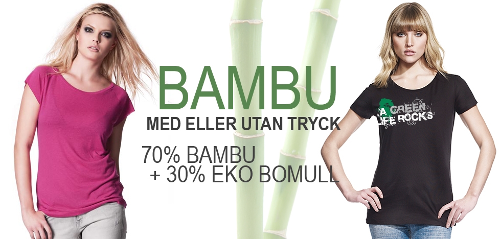 Yogo bambu tshirts och ekologiska kläder